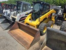 2021 CAT 246D SKID STEER SN-F02532 powered by Cat diesel engine, equipped with EROPS, air, heat,