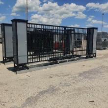 NEW GREATBEAR ELECTRIC DRIVEWAY GATE NEW SUPPORT EQUIPMENT with remote.
