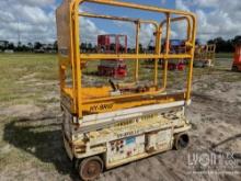 2017 HYBRID HB1430 SCISSOR LIFT SN:D02-14402 electric powered, equipped with 14ft. Platform height,