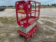 2017 MEC 1330SE SCISSOR LIFT SN:16301436 electric powered, equipped with 13ft. Platform height,