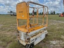 2015 HYBRID HB1430 SCISSOR LIFT SN:DO2-11385 electric powered, equipped with 14ft. Platform height,