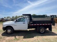 2017 DODGE 3500 DUMP TRUCK VN:3C7WRTAJ7HG651743 4x4, powered by 6.4L V8 gas engine, equipped with