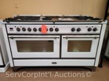 ILVE Magestic 60" 6-Burner Dual Door Oven Dual Fuel Vintage Range