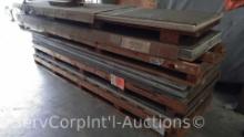 Lot on Pallet of Various Size/Color Poly Board