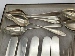Set of Sterling Silver Flatware-Mostly