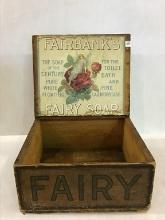 Vintage Fairbanks Fairy Soap Adv. Lift Top
