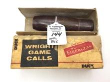 Fiberglass Wright Duck Call D-10
