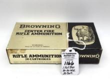 Full Box of Browning 30-30 Win Cartridges