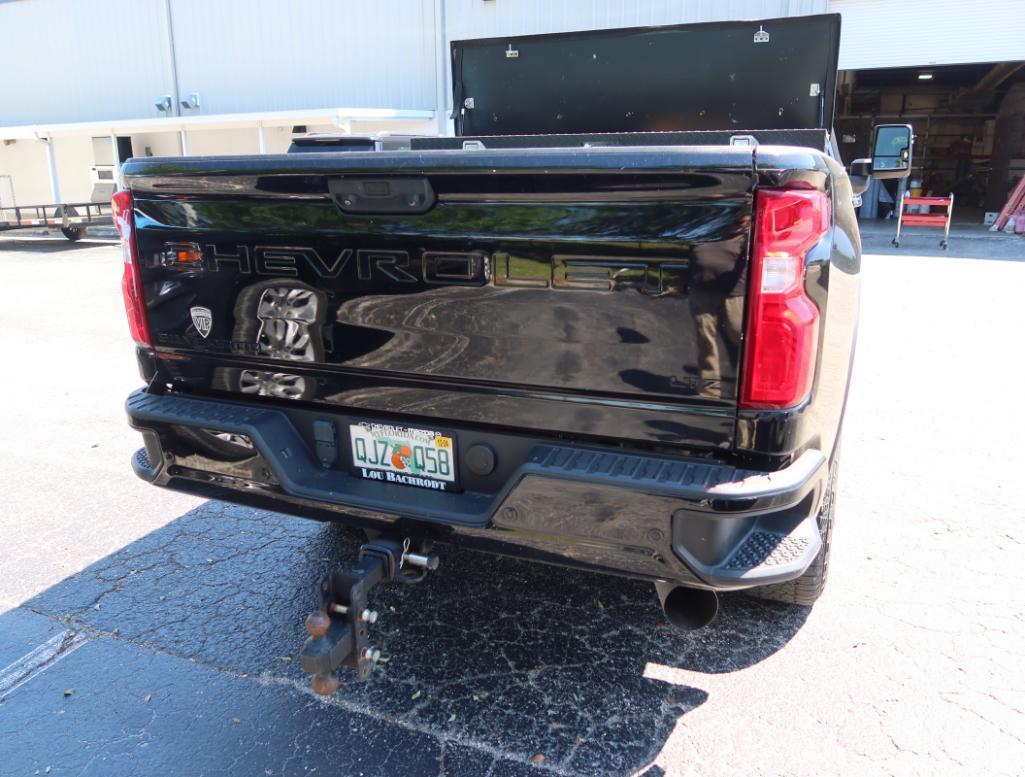 2021 Chevy Silverado 2500 4WD Z71 Crew Cab (Black) Tool Box, Diesel, License# QJZ-Q58VIN