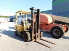 Hyster Fortis 50 5,000 lbs. Capacity Forklift, 2-Stage Mast, Side Shift, Diesel Engine, Automatic,