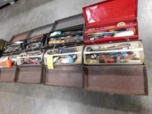 LOT: (8) Tool Boxes w/Hand Tools
