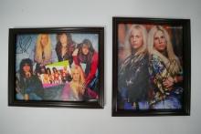 Lot of (2) Nelson Band Signed Pictures (Framed)