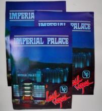 Set of (3) Imperial Palace Posters, Las Vegas