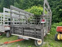 2365 Wooden Hay Wagon