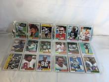 Lot of 18 Pcs Collector Vintage  NFL Football Sport Trading Assorted Cards & Players - See Photos