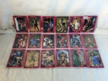 Lot of 18 Pcs Collector Modern Assorted Power Rangers Trading Game Cards - SEE Pictures
