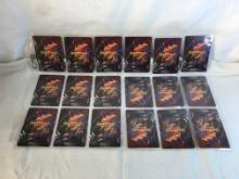 Lot of 18 Pcs Collector Modern Assorted DC and Marvel Super Heroes Trading Game Cards -See Photos
