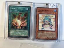 Lot of 2 Pcs Collector Modern YU-Gi-Oh Assorted Trading Game Cards - See Pictures