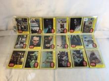 Lot of 18 Pcs Collector Vintage Star Wars Trading Assorted Game Cards - See Pictures
