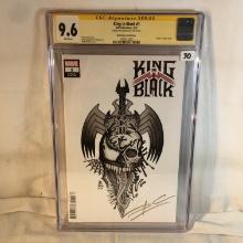 Collector CGC Signature Series 9.6 King in Black #1 Marvel Comics, 2/21 Signed by Donny Cates Comic