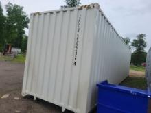 2024 40'x8' SHIPPING CONTAINER WITH (4) 7' BAY DOORS, SN:CXIC2185976