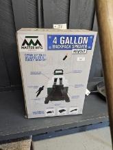 4 GAL BACKPACK SPRAYER IN THE BOX
