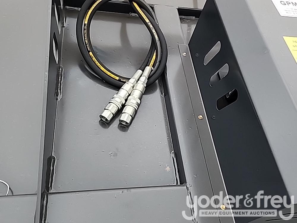 Unused JCT HD Brush Cutter to suit Skidsteer c/w Stump Jumper, Extra Blades
