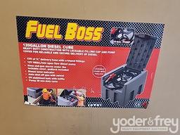 Unused Fuel Boss 120 Gallon Diesel 12V Transfer Unit, 13' Delivery Hose, 10 GPM