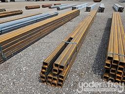 3" sq, 1/4 Tubing (20 of) Assorted Lengths