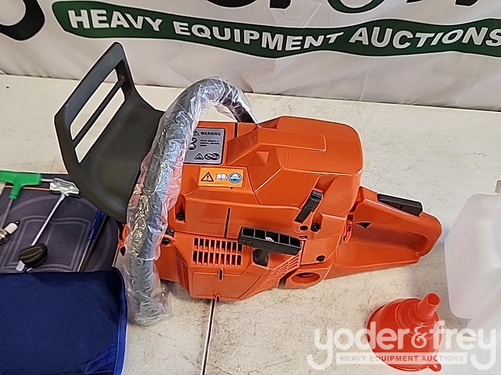 Unused 372XP Chainsaw 24”...... Bar, Full Chisel Chain (Per Consigner: Professional Duty Parts for H
