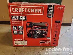 Unused Craftsman 5000 Watt Generator