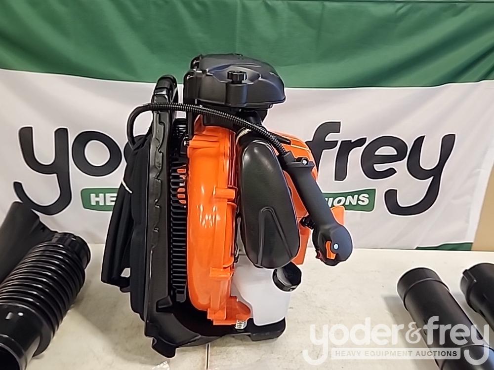 Unused 580 Backpack Blower, 75cc, 2 Cycle, Per Consigner: Professional Grade (Orange)