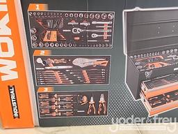 Unused Wokin 132 Pc Tool Set  Sae/Met Tool Kit c/w Chest