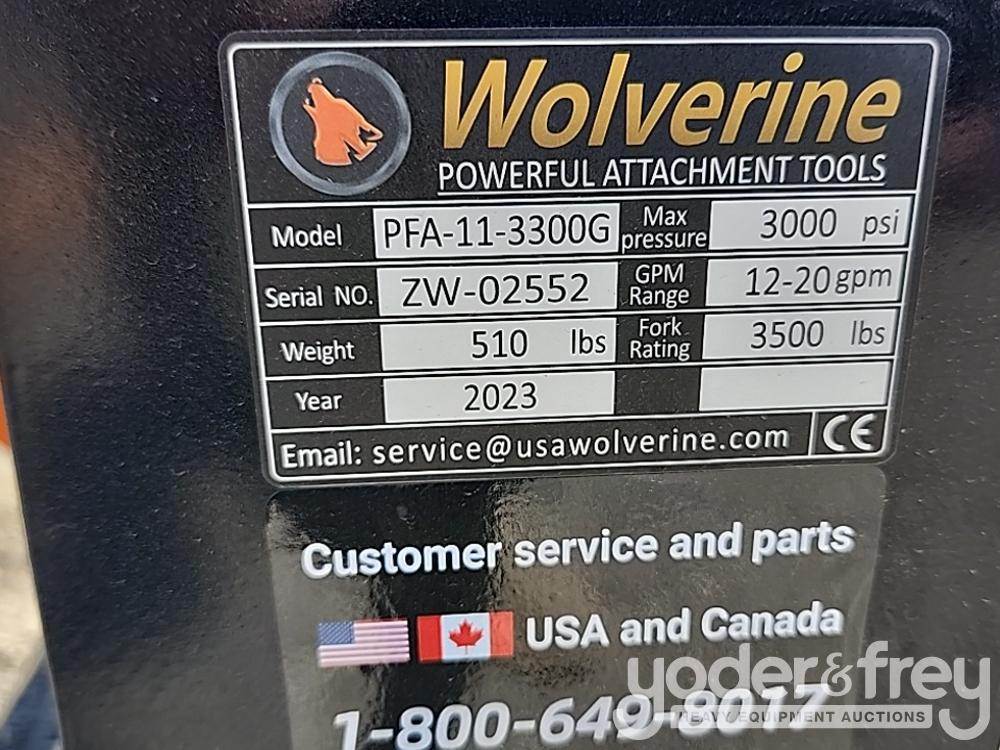 Unused Wolverine PFA-11-3300G