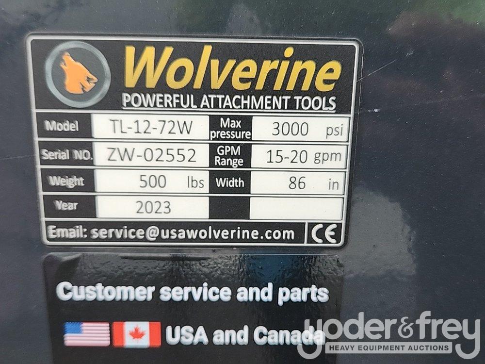 Unused Wolverine TL-12-72W