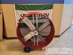 Unused 42" Barrel Fan