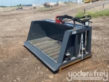 Unused 2024 Raytree 78" Vibrating Screening Bucket, 1cu.yd, Adjustable Amplitude of Vibration to sui