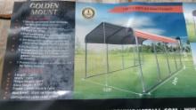 2024 GOLDEN MOUNT ALL STEEL CARPORT,  NEW, 12' X 20'', AS IS WHERE IS