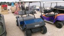 EZ-GO ELECTRIC GOLF CART,  CANOPY, NEW BATTERY CHARGER, RUNS/OPERATES, AS I