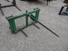 ROUND HAY BALE FORK,  3 PT LIFT, AS IS WHERE IS