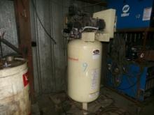 INGERSOLL RAND UPRIGHT MODEL 2475 AIR COMPRESSOR,  3 PHASE ELECTRIC S# 1113
