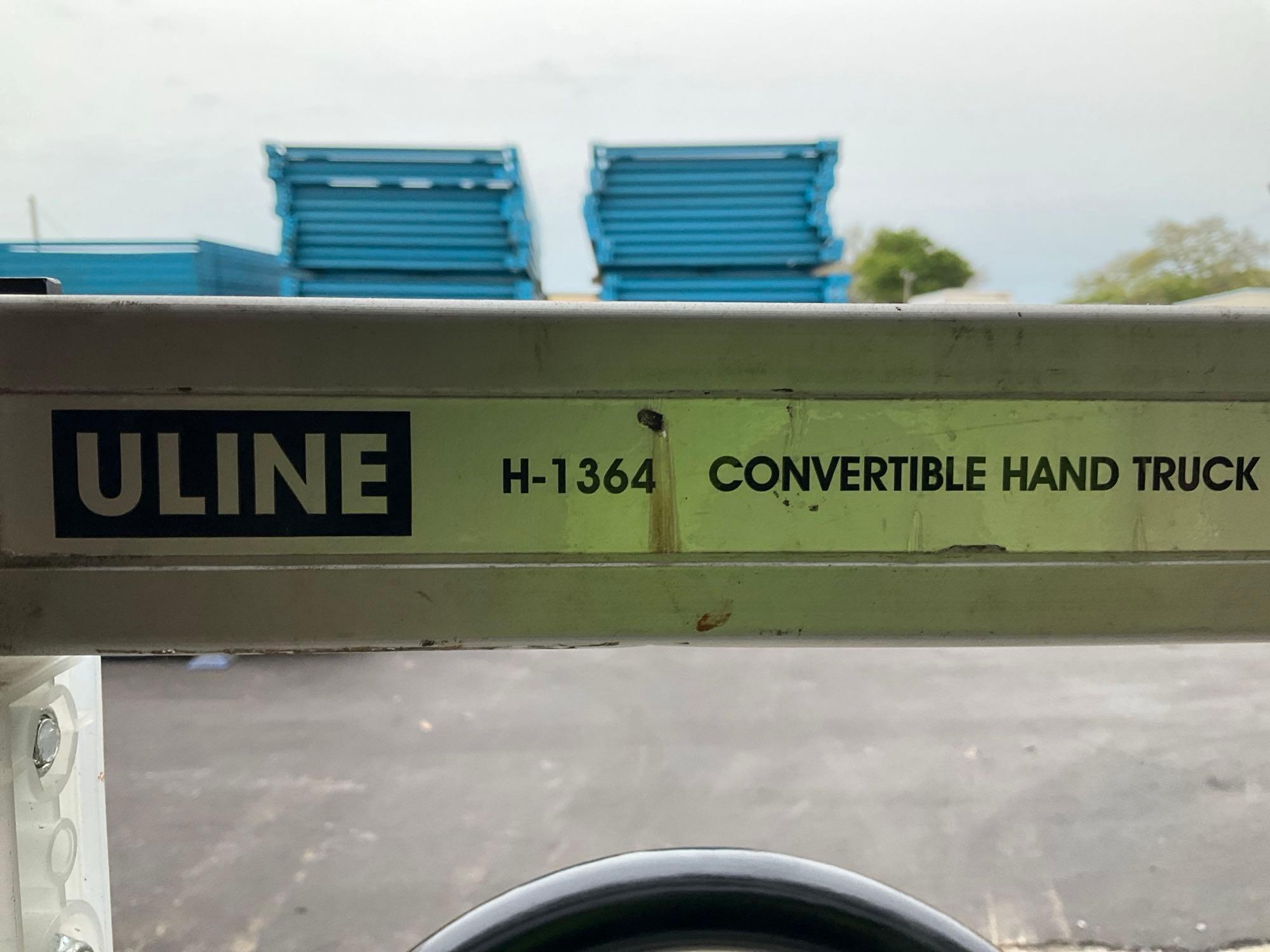 ULINE H-1364...ALUMINUM CONVERTIBLE HAND DOLLY