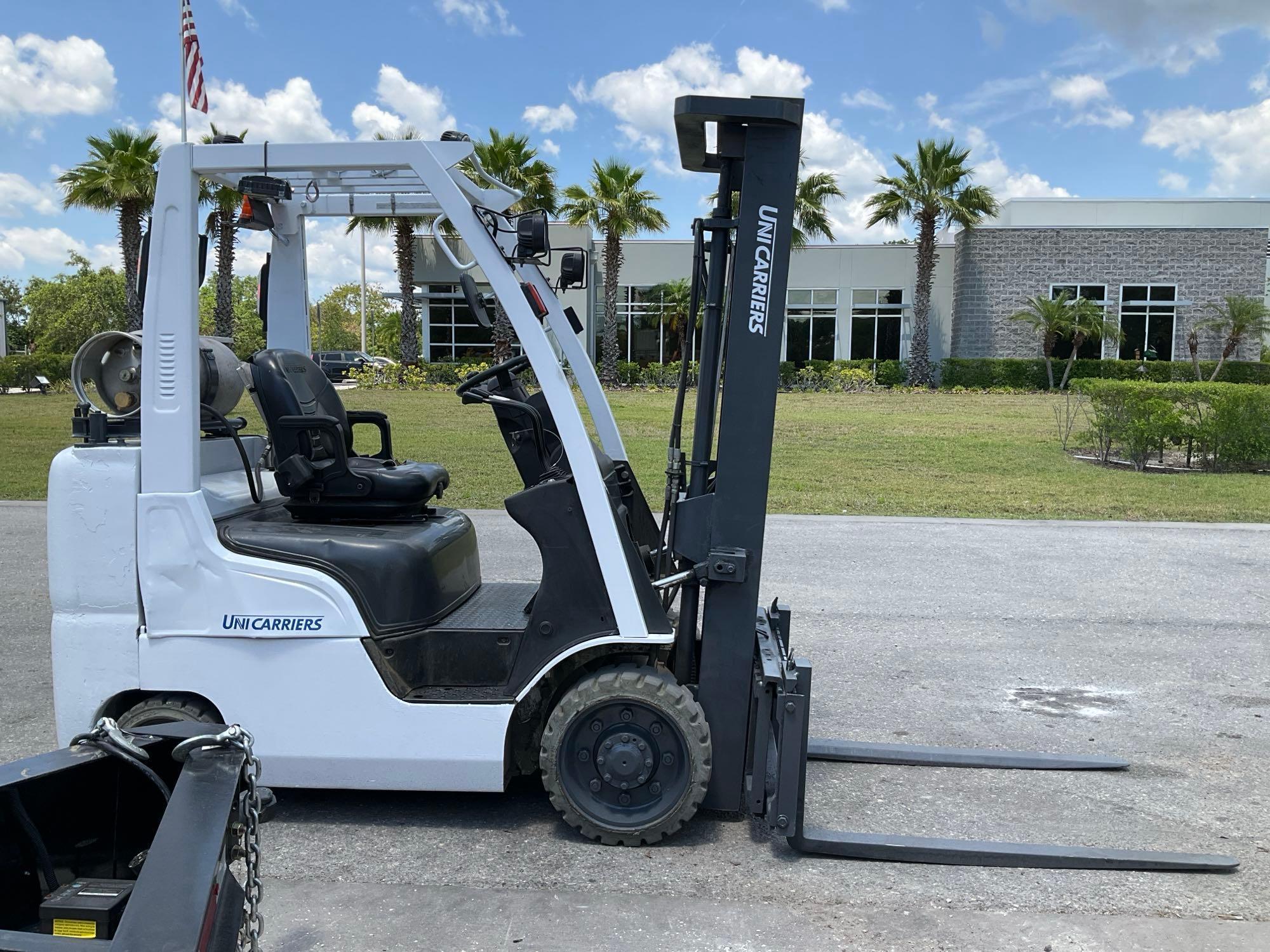 2018 UNICARRIERS FORKLIFT MODEL MCP1F2A28LV, LP POWERED, APPROX MAX CAPACITY 5200