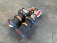 HOLZ EXPANSION JOINTS AND VIBRATION DAMPENERS MODEL 3X10 215-977 WITH POST TOP PLATE...