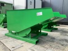 UNUSED DIGGIT L320 SMALL SELF DUMPING HOPPER WITH FORK POCKETS...
