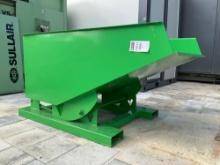 UNUSED DIGGIT L320 SMALL SELF DUMPING HOPPER WITH FORK POCKETS...