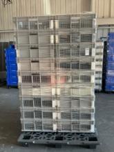 ASSORTED PLASTIC BINS AKRO-MILS INCLUDING MODELS 37-608;APPROXIMATELY 34...