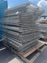 APPROX. QTY 40 PALLET RACKING GRATES