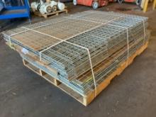 PALLET OF UNUSED WIRE DECKING, APPROX 48in X 24in...