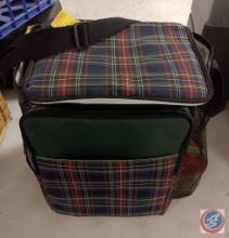 Insulated picnic bag with matching blanket